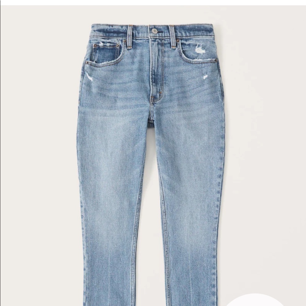 Abercrombie & Fitch Curve Love High Rise Skinny Jeans